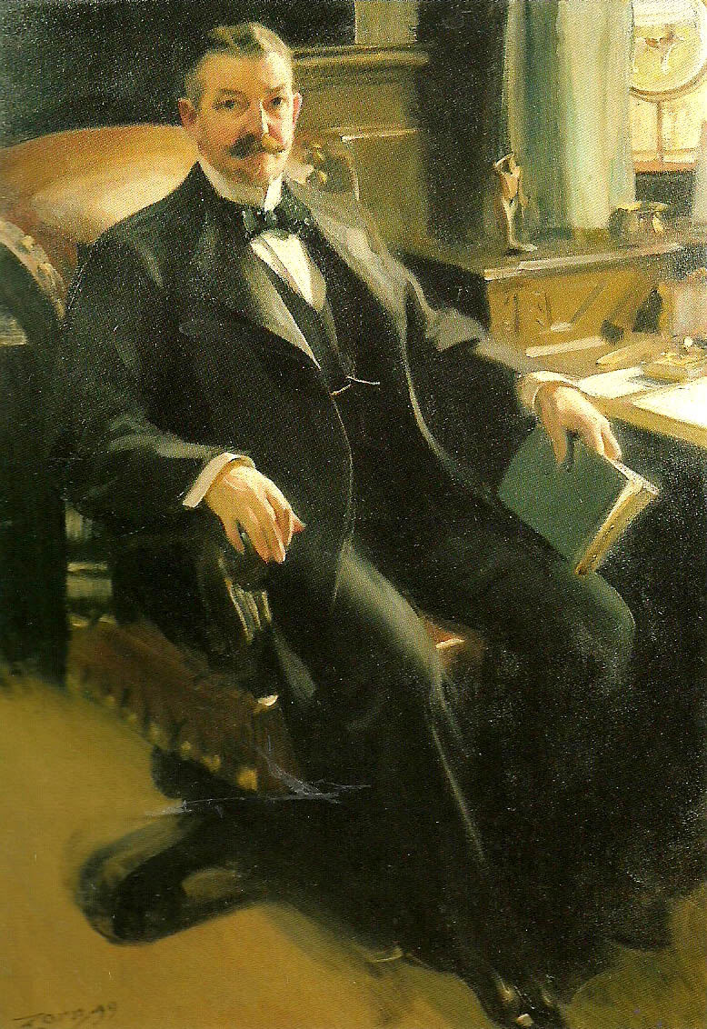 Anders Zorn ovan mr henry clay pierce